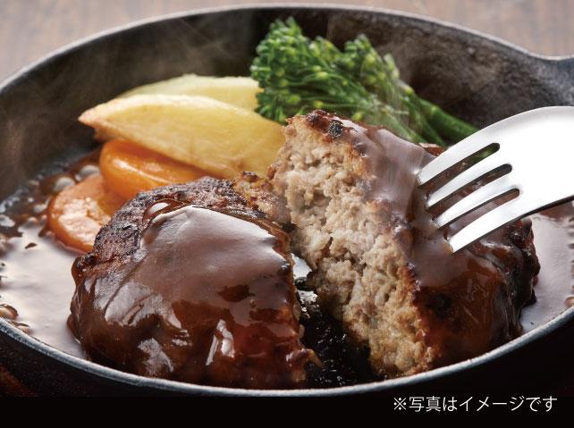 国産牛ハンバーグと宮崎県産 美鮮豚ロールステーキ　ギフトセット(4)