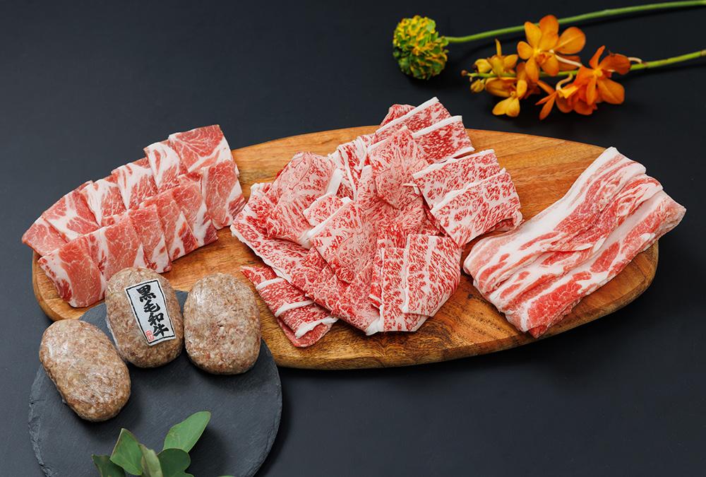 彩【IRODORI】地元高知で大人気のブランド肉＆ハンバーグ詰め合わせセット！